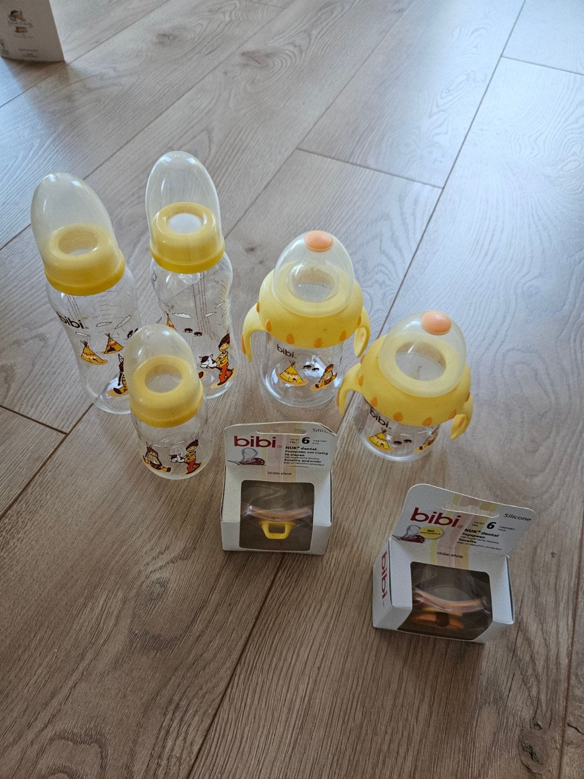 Bibi babyflessen en fopspenen set, Ophalen of Verzenden, Nieuw