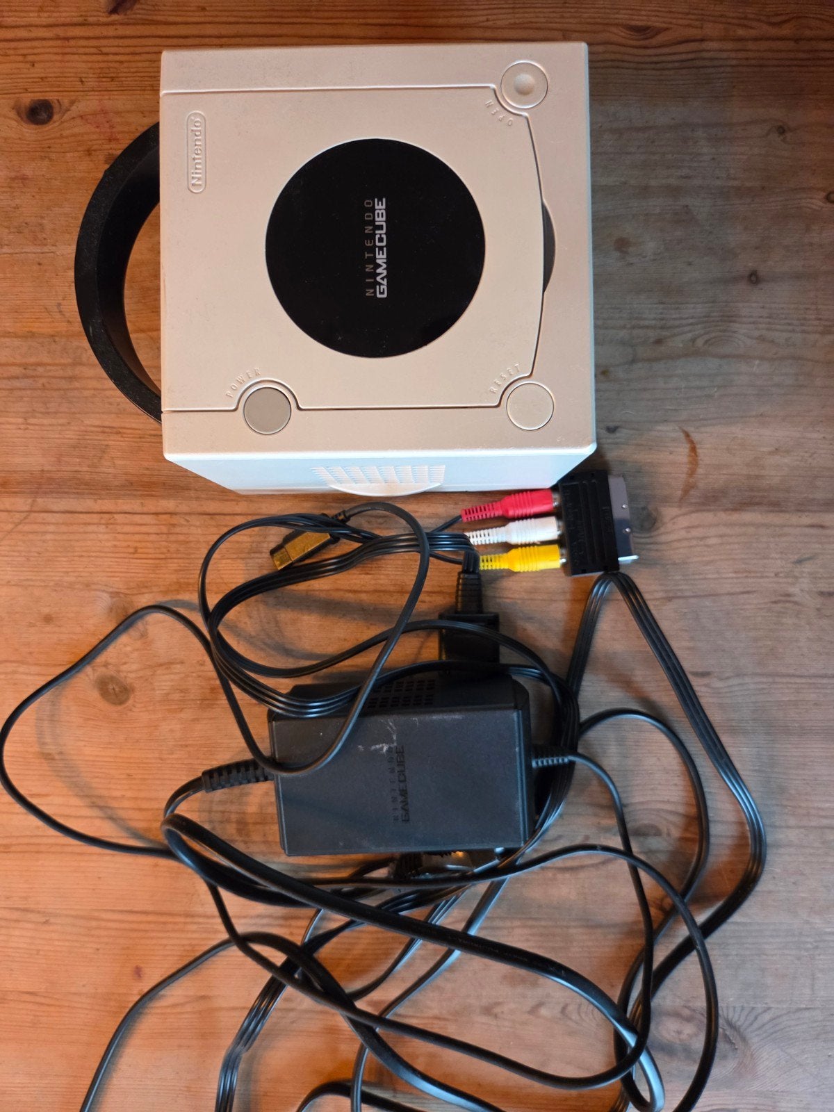Nintendo GameCube - Werkt goed, met kabels, Ophalen of Verzenden, Gebruikt, Overige kleuren, Zonder controller