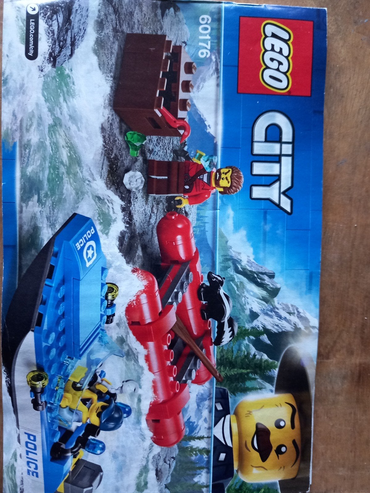 lego city 60176 politie boot, Ophalen of Verzenden, Zo goed als nieuw