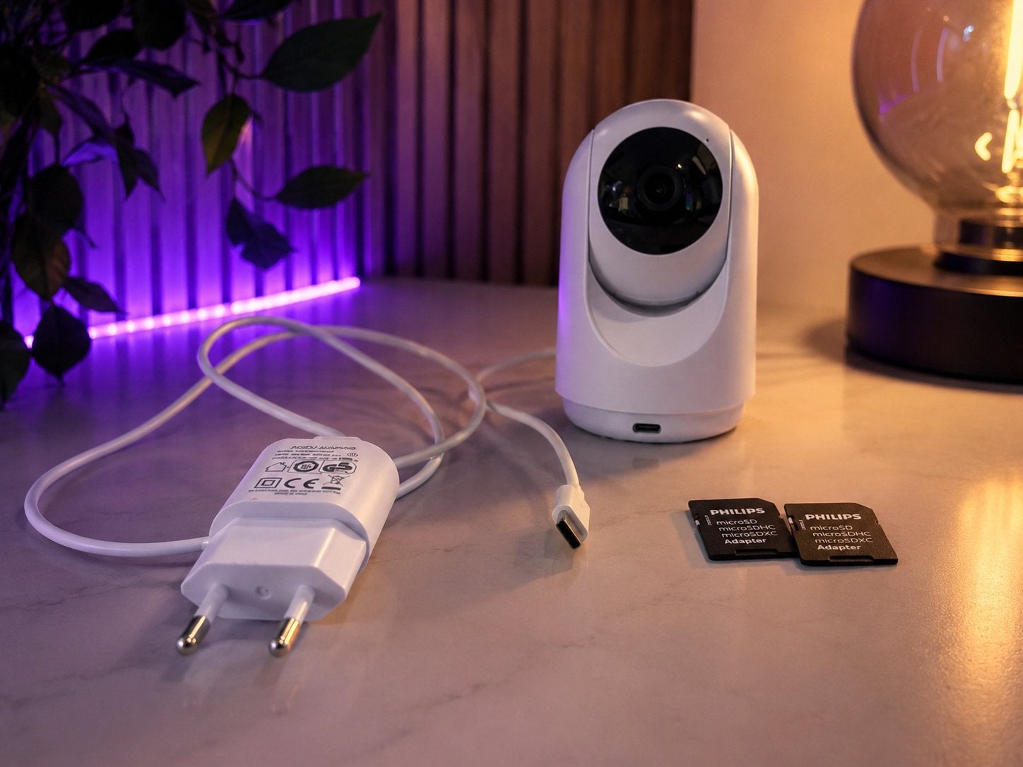 Home Camera met 2x 32GB SD Kaart - Zo goed als nieuw, Ophalen of Verzenden, Zo goed als nieuw, Overige merken