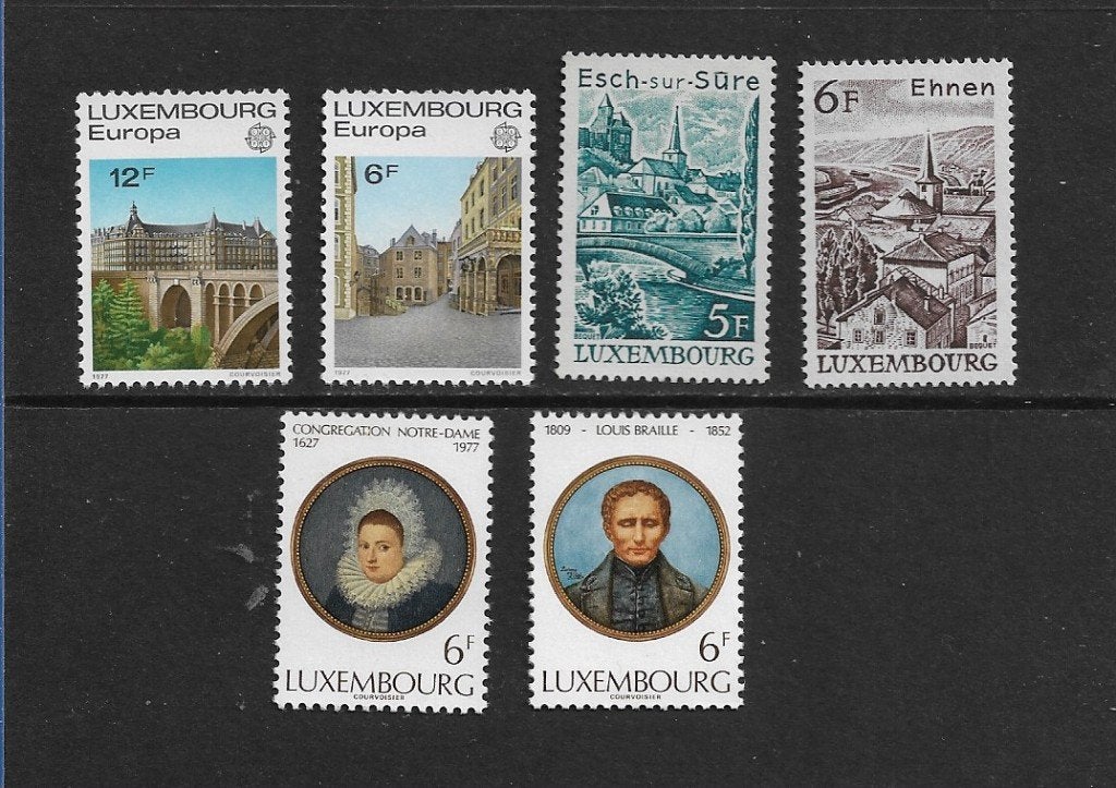 Postzegels  Luxemburg    945/950  PF, Ophalen of Verzenden, Luxemburg, Postfris