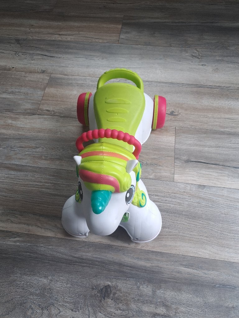 Unicorn zit/loopwagen met geluid, Ophalen, Gebruikt, Meisje