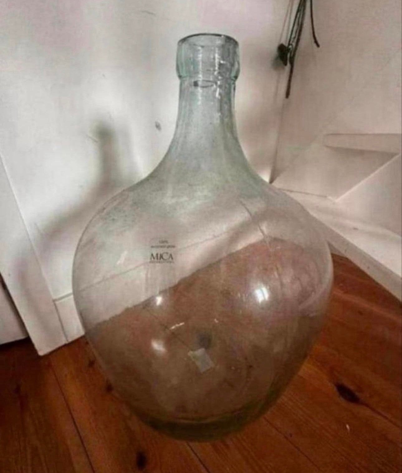 Oude grote gistfles / brocante grote gistfles, Ophalen, Zo goed als nieuw