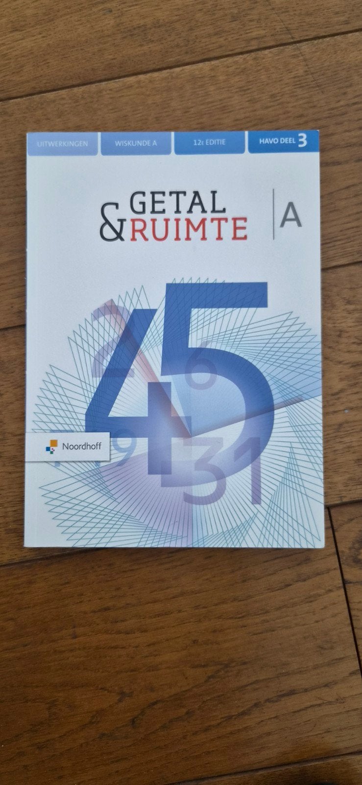 Getal & Ruimte A Uitwerkingen HAVO deel 3 12e editie, Onbekend, Zo goed als nieuw, Beta, HBO