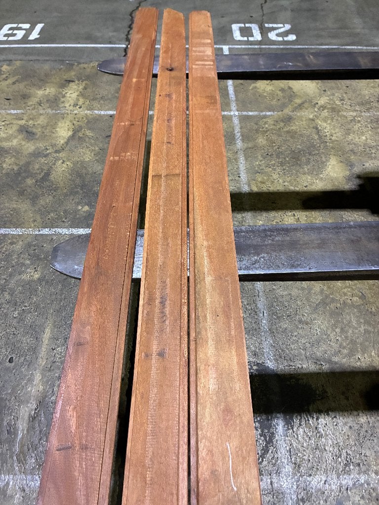 Hardhouten Planken afdekker 20x105mm € 1,71 m1, Ophalen, Planken, Nieuw, Hardhout