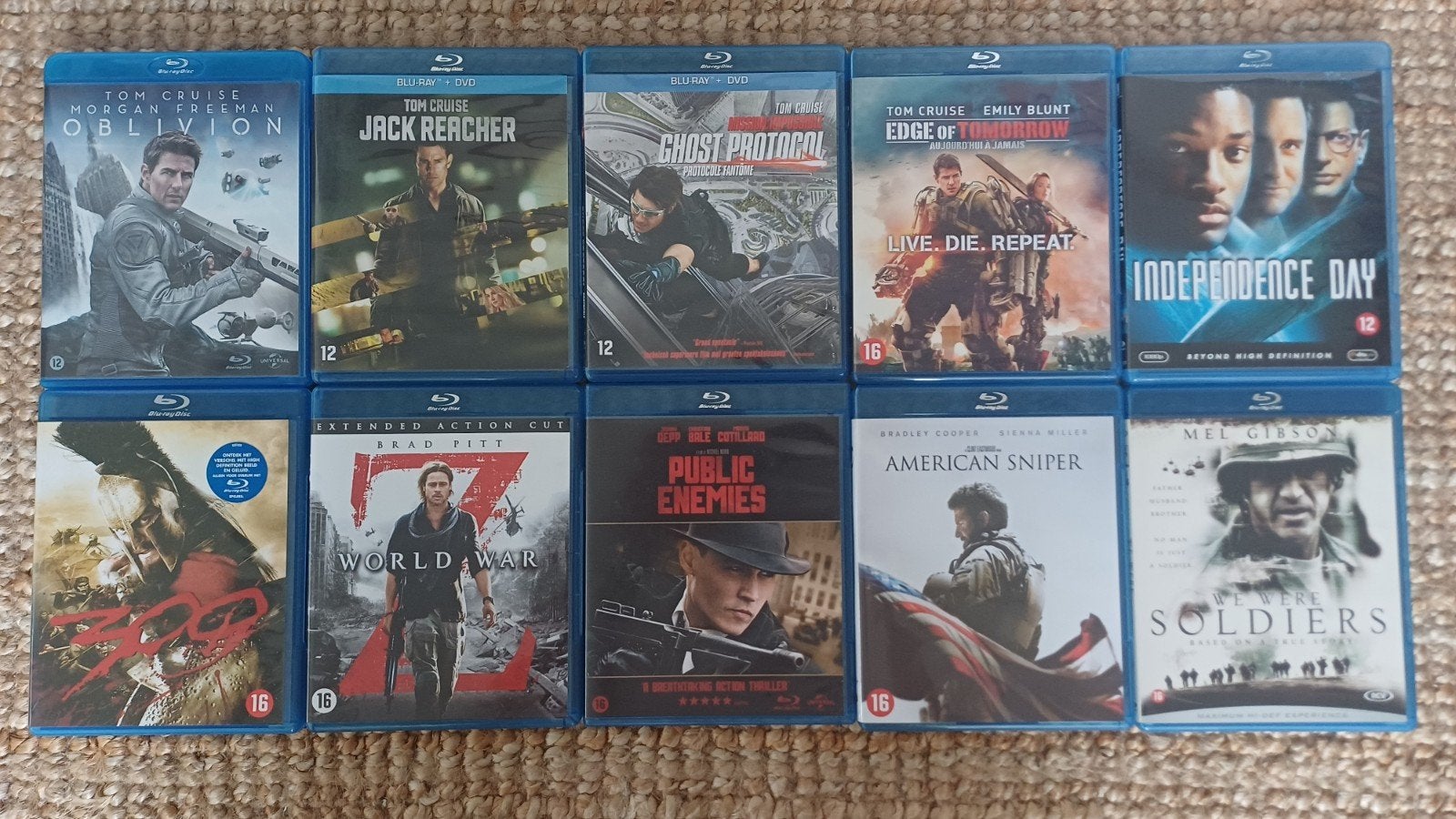 Blu-ray films 3,50 per stuk, Engels, Vanaf 16 jaar, Film, Nederlands