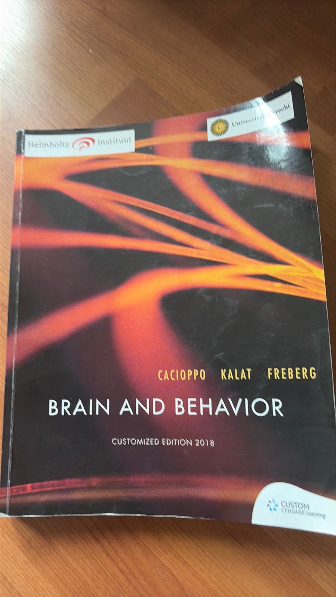Brain and Behavior customized edition 2018 UU, Ophalen of Verzenden, Beta, Zo goed als nieuw