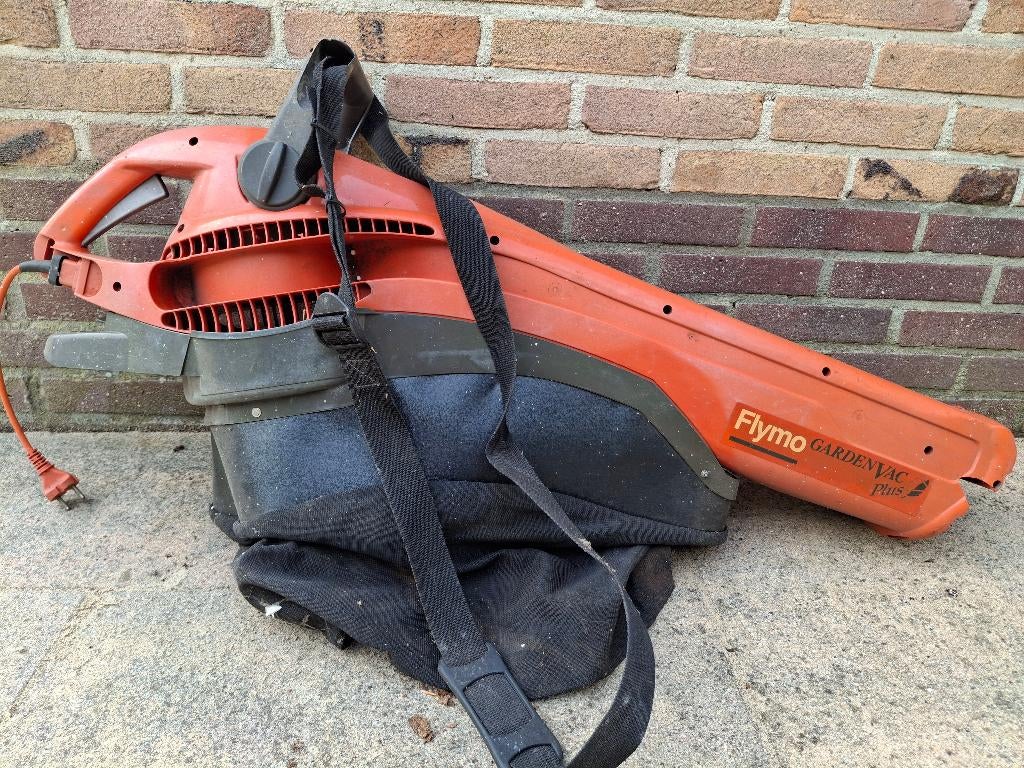 Bladblazer / zuiger, Ophalen, Gebruikt, Met opvangzak, Handgedragen
