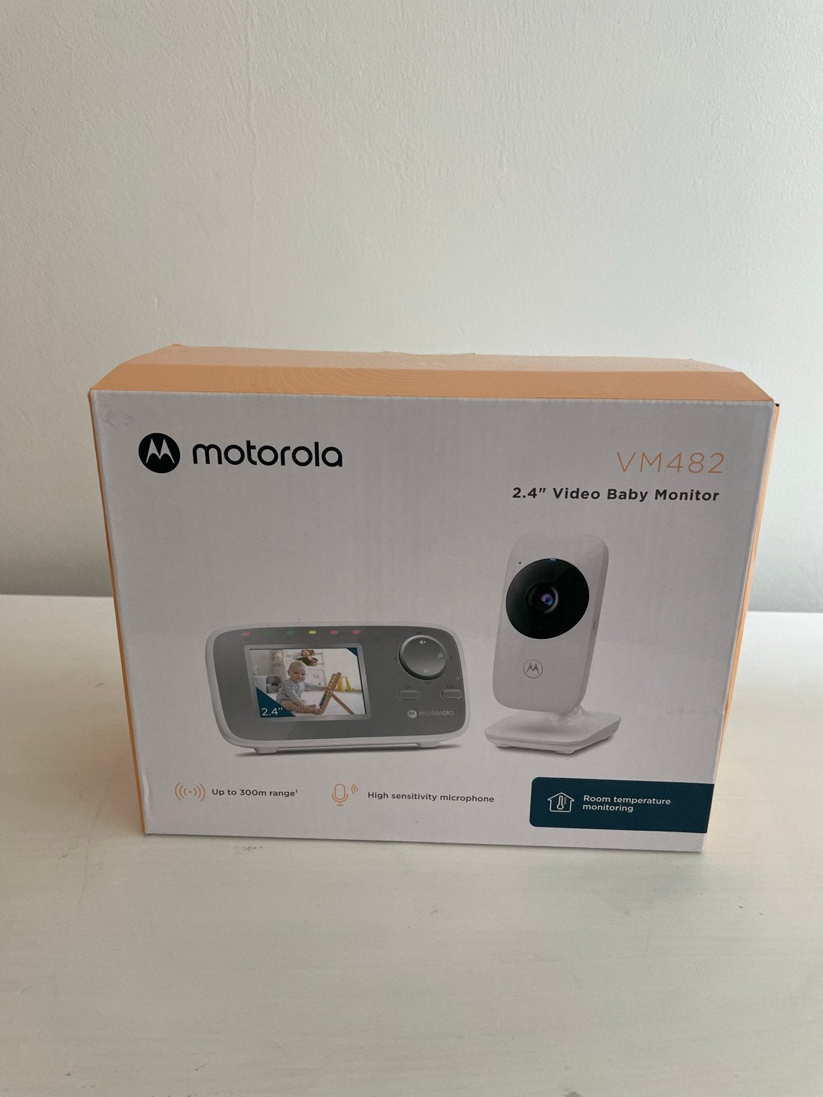 Nieuw!!Motorola VM482 2.4" Video Babyfoon met Camera, Ophalen of Verzenden, Nieuw, 250 meter of meer, Camera