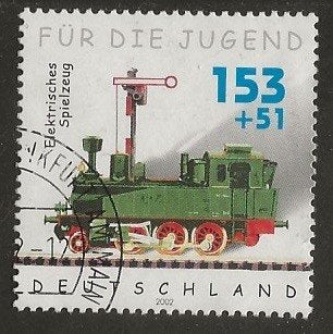 Duitsland 135, locomotief, Verzenden, 1990 tot heden, Gestempeld