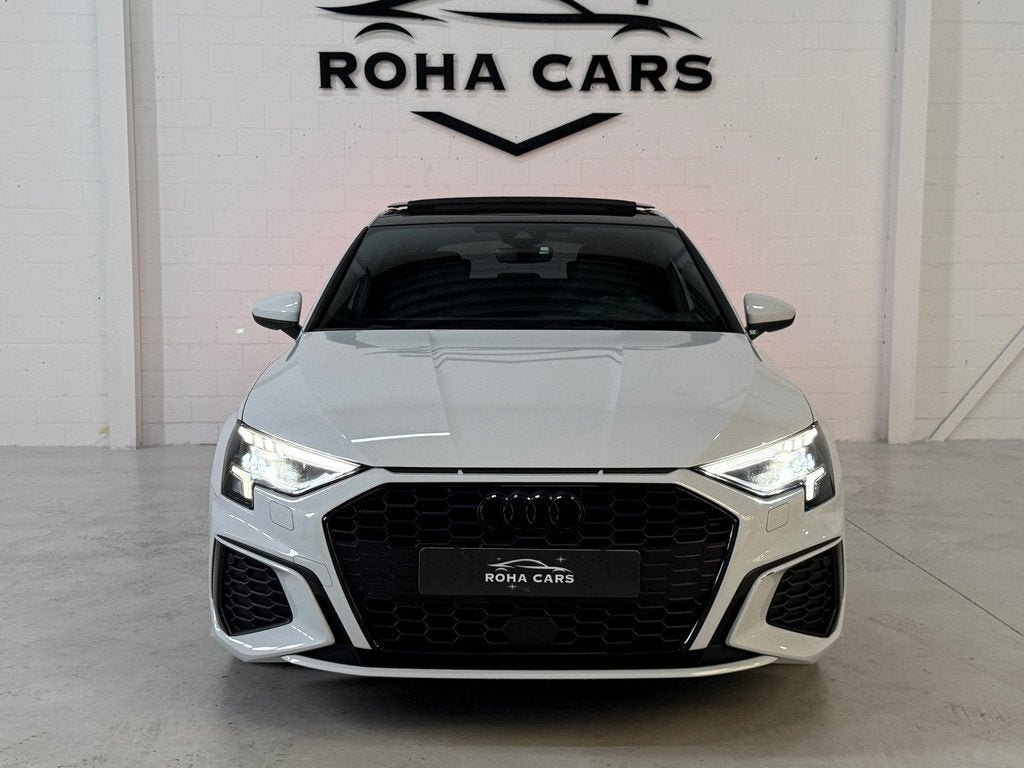 Audi A3 Sportback 40 TFSI e Advanced edition Pano S-line, Gebruikt, Euro 6, 4 cilinders, Wit