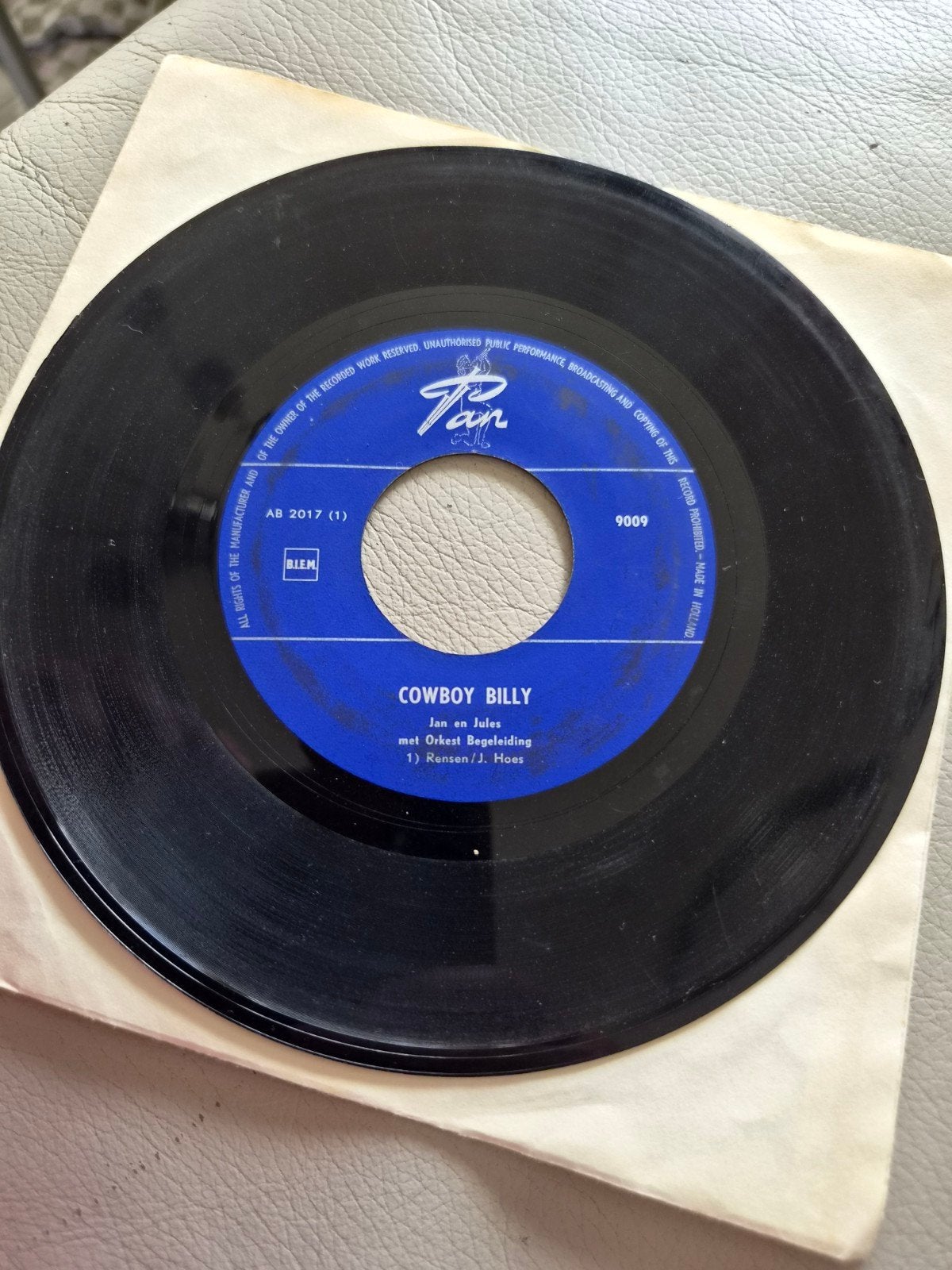 Jan en Jules Cowboy Billy / Arme cowboy, Gebruikt, 7 inch, Ophalen of Verzenden, Nederlandstalig