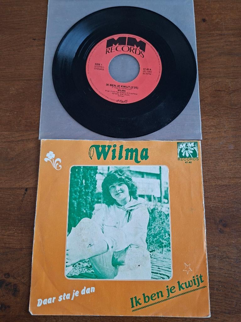 Wilma,ik ben je kwijt, Cd's en Dvd's, 7 inch, 1980 - 1989, Ophalen of Verzenden, Zo goed als nieuw