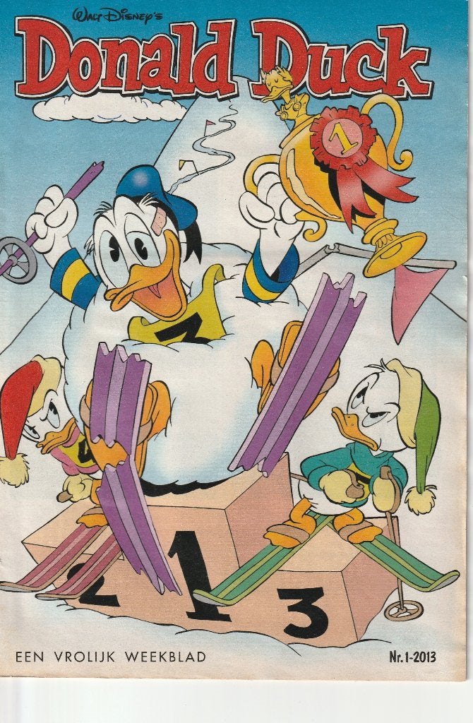Donald Duck, Meerdere stripboeken, Ophalen, Gelezen