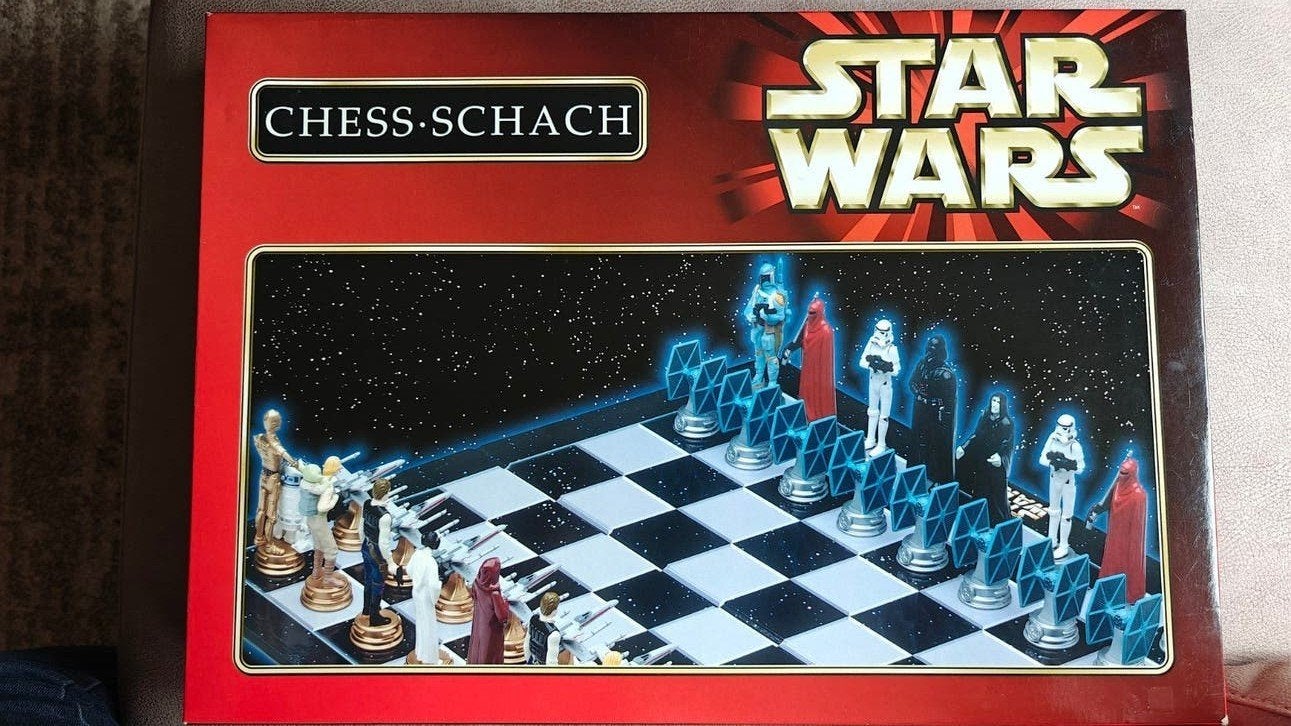 Star Wars Schaakspel - Compleet met Figuren, Een of twee spelers, Ophalen of Verzenden, Zo goed als nieuw, Onbekend