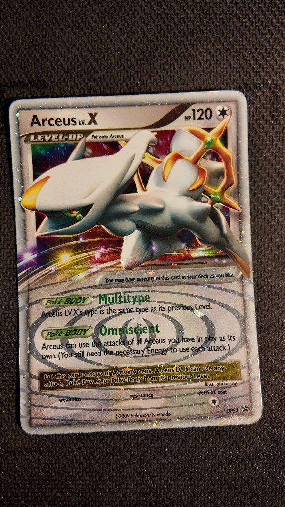 Arceus LV.X DP53 DP Black Star Promos | Pokemon kaart, Hobby en Vrije tijd, Verzamelkaartspellen | Pokémon, Ophalen, Losse kaart