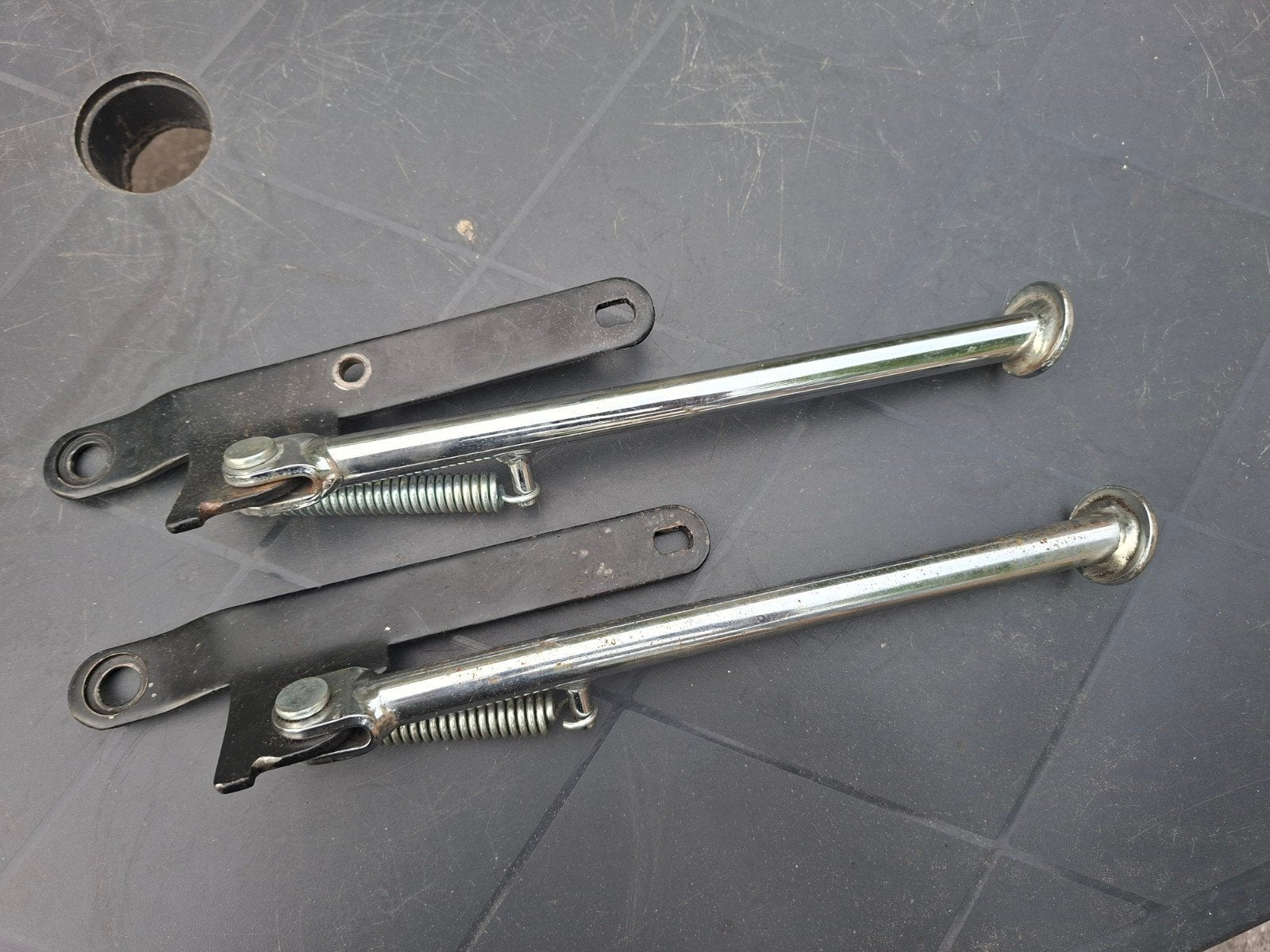 2 x zundapp zij standaard, Fietsen en Brommers, Ophalen of Verzenden