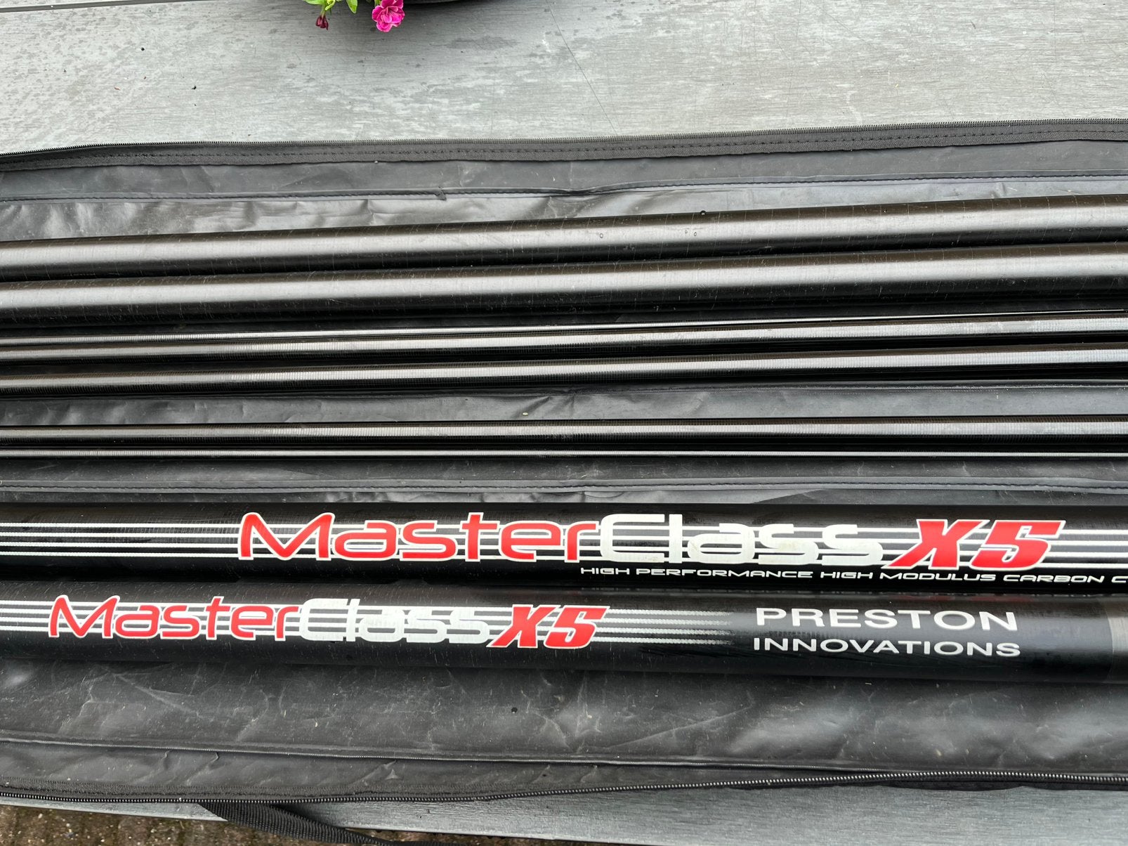 Preston Masterclass X5 Vaste Hengel Pack 13 M, Ophalen, Vaste hengel