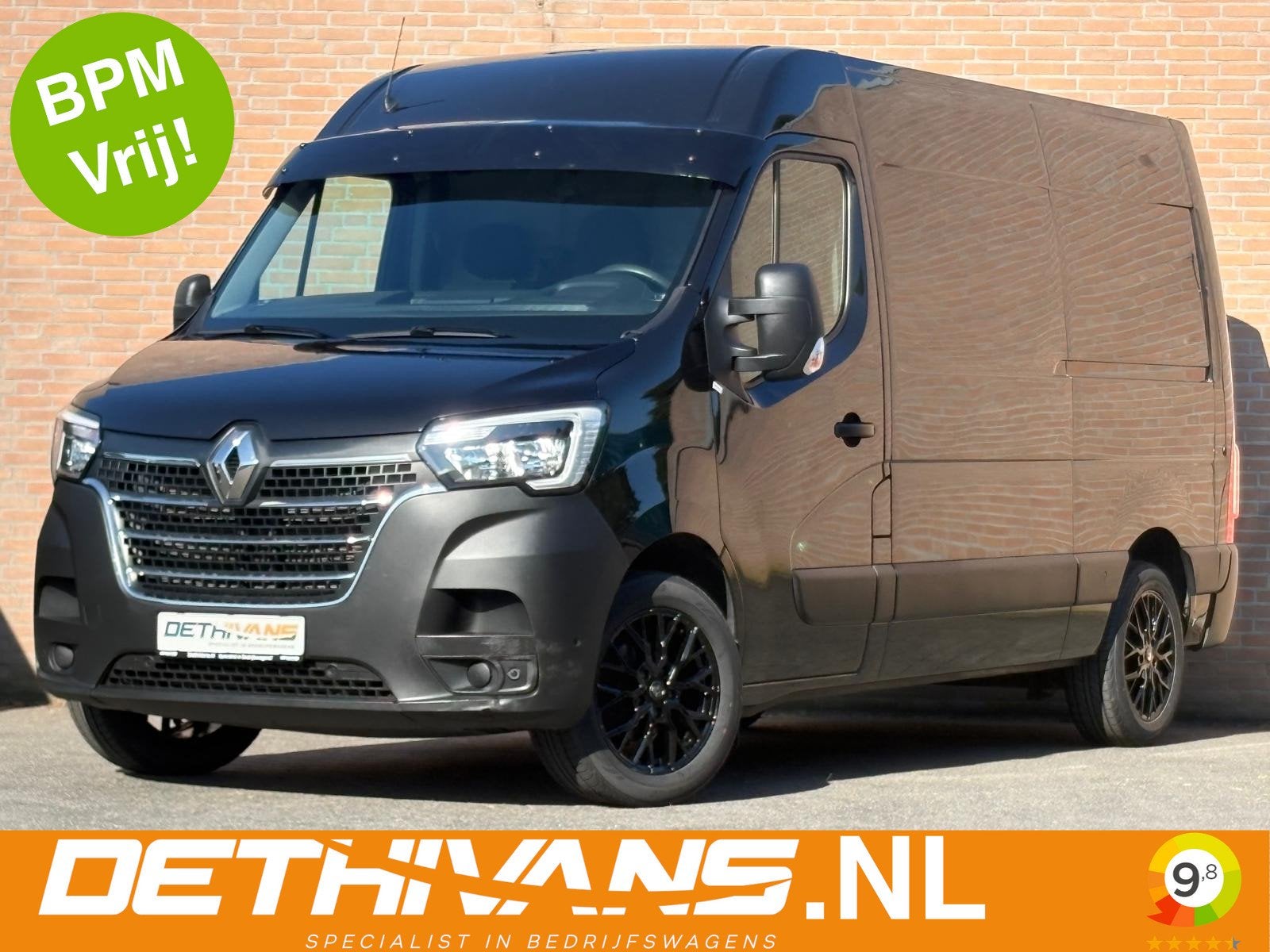 Renault Master 2.3dCi 130PK L2H2 / Camera / Navigatie / Euro, Voorwielaandrijving, Gebruikt, 4 cilinders, Met garantie (alle)