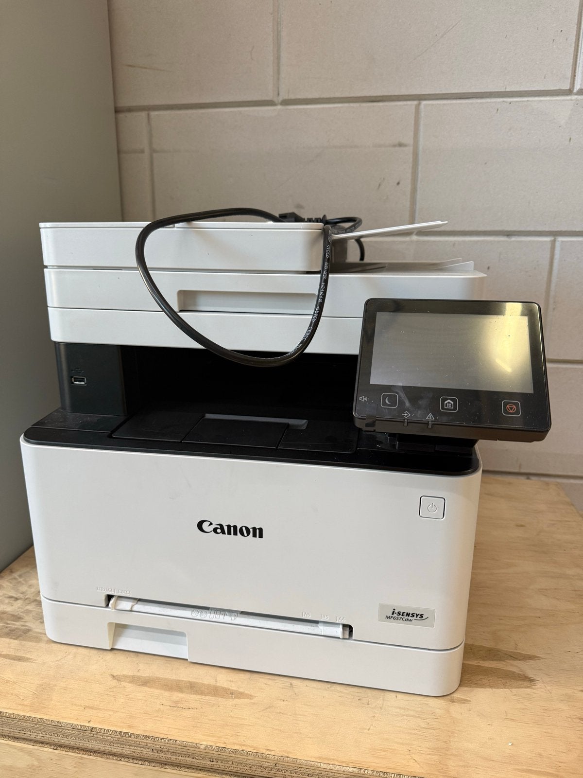 Canon i-SENSYS MF657Cdw All-in-One Laserprinter, Ophalen, Faxen, All-in-one, Zo goed als nieuw