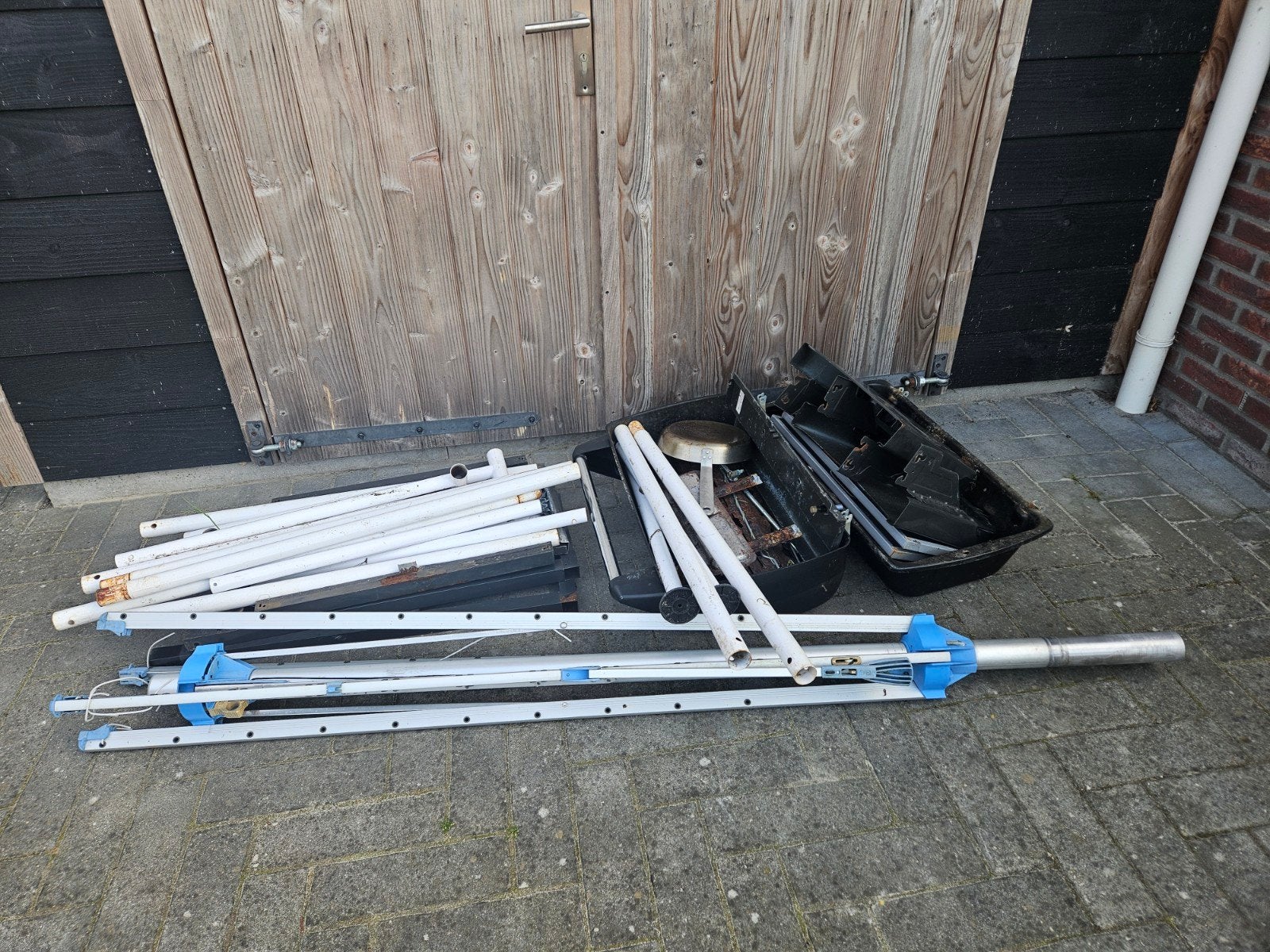 GRATIS oud ijzer, Doe-het-zelf en Verbouw, Metalen, Ophalen, Gebruikt