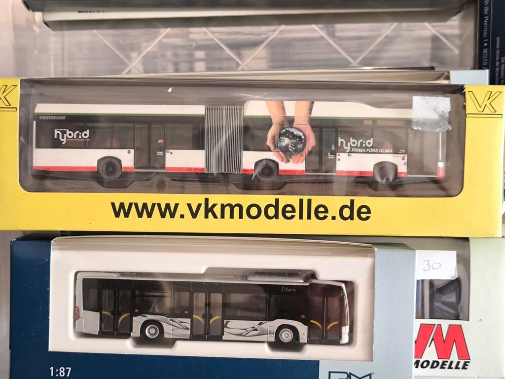 VK Modelle Hybrid Bus 1:87, Verzenden, Nieuw, Overige typen, Overige merken