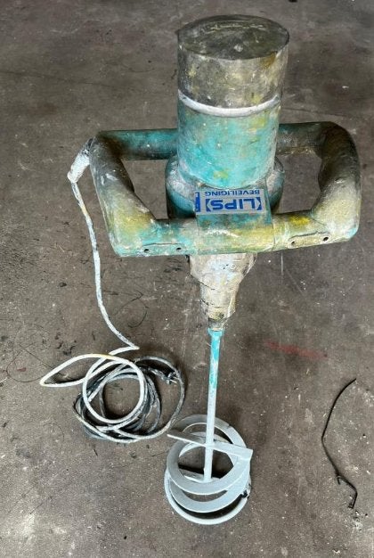 verf / cement menger, Ophalen, Gebruikt