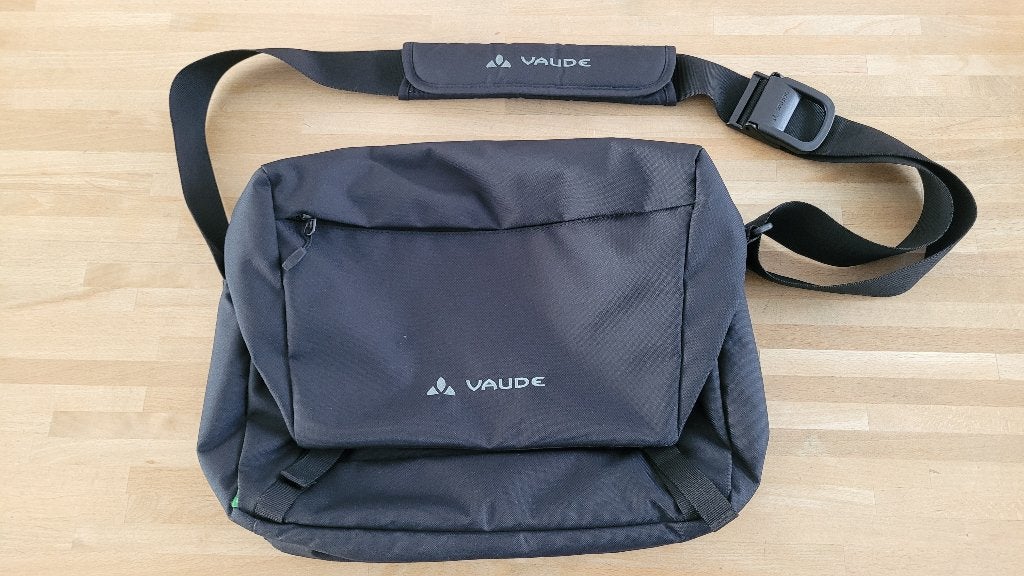Messengerbag Vaude ROM M II, Sieraden, Tassen en Uiterlijk, Tassen | Schoudertassen, Ophalen of Verzenden, Zo goed als nieuw, Zwart