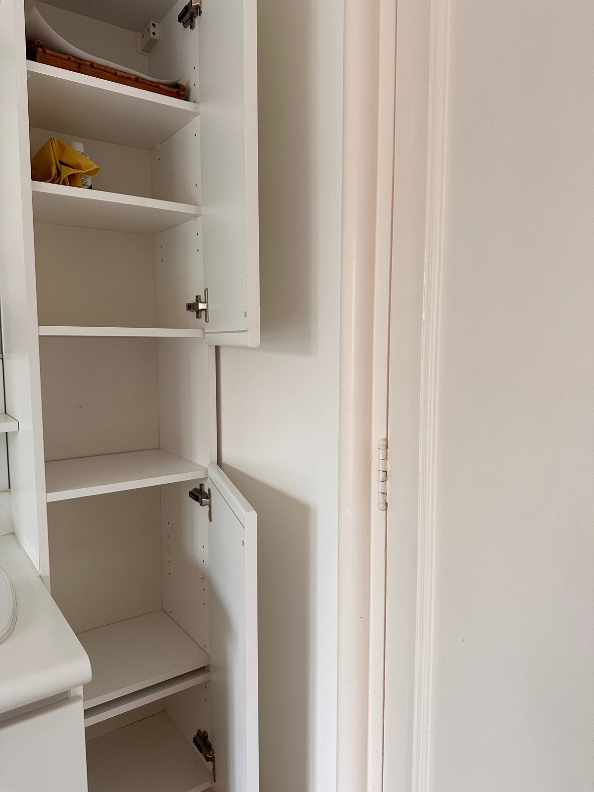 Badkamermeubel met wastafel en spiegelkast, Huis en Inrichting, Ophalen, Gebruikt, 100 tot 150 cm, 25 tot 50 cm