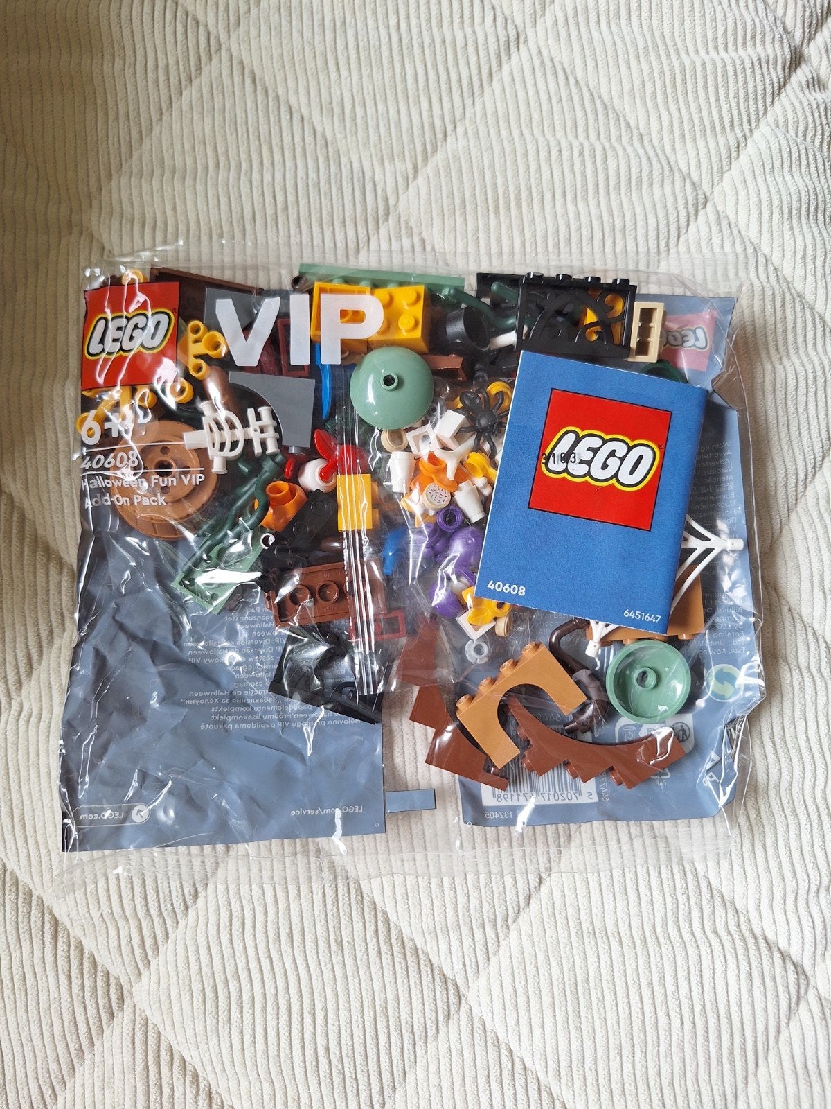 LEGO 40608 Halloween Fun VIP Add-On Pack Nieuw, Kinderen en Baby's, Speelgoed | Duplo en Lego, Nieuw, Lego, Accessoire, Ongeopend/sealed
