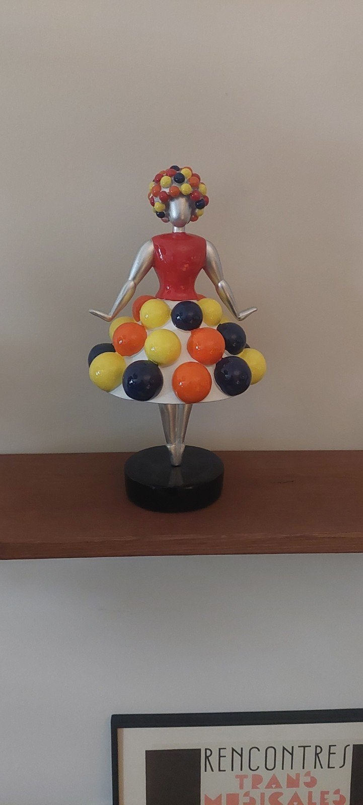 Beeld Ballerina van Kare design, Verzamelen, Beelden en Beeldjes, Ophalen of Verzenden, Zo goed als nieuw, Mens