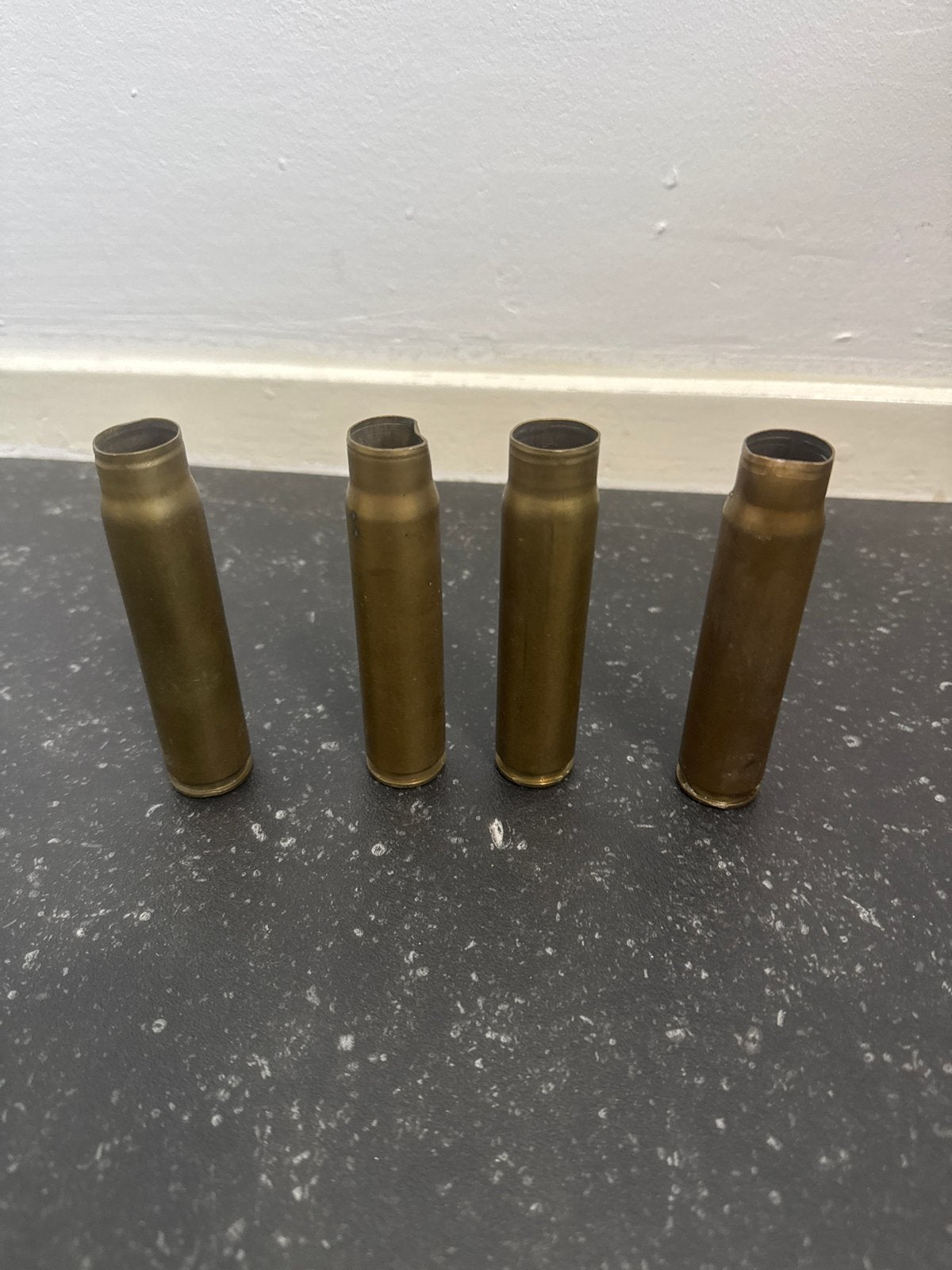 4 kogelhulzen uit 1943 en 1944, Ophalen of Verzenden, Hulzen of Bodemvondsten