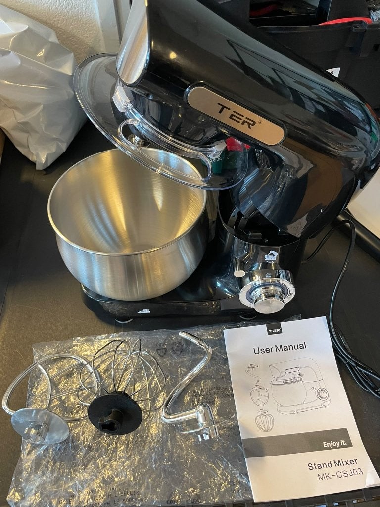 TER Keukenmachine, 4 liter of meer, Nieuw, Kansenkoop@gmail.com, 3 snelheden of meer