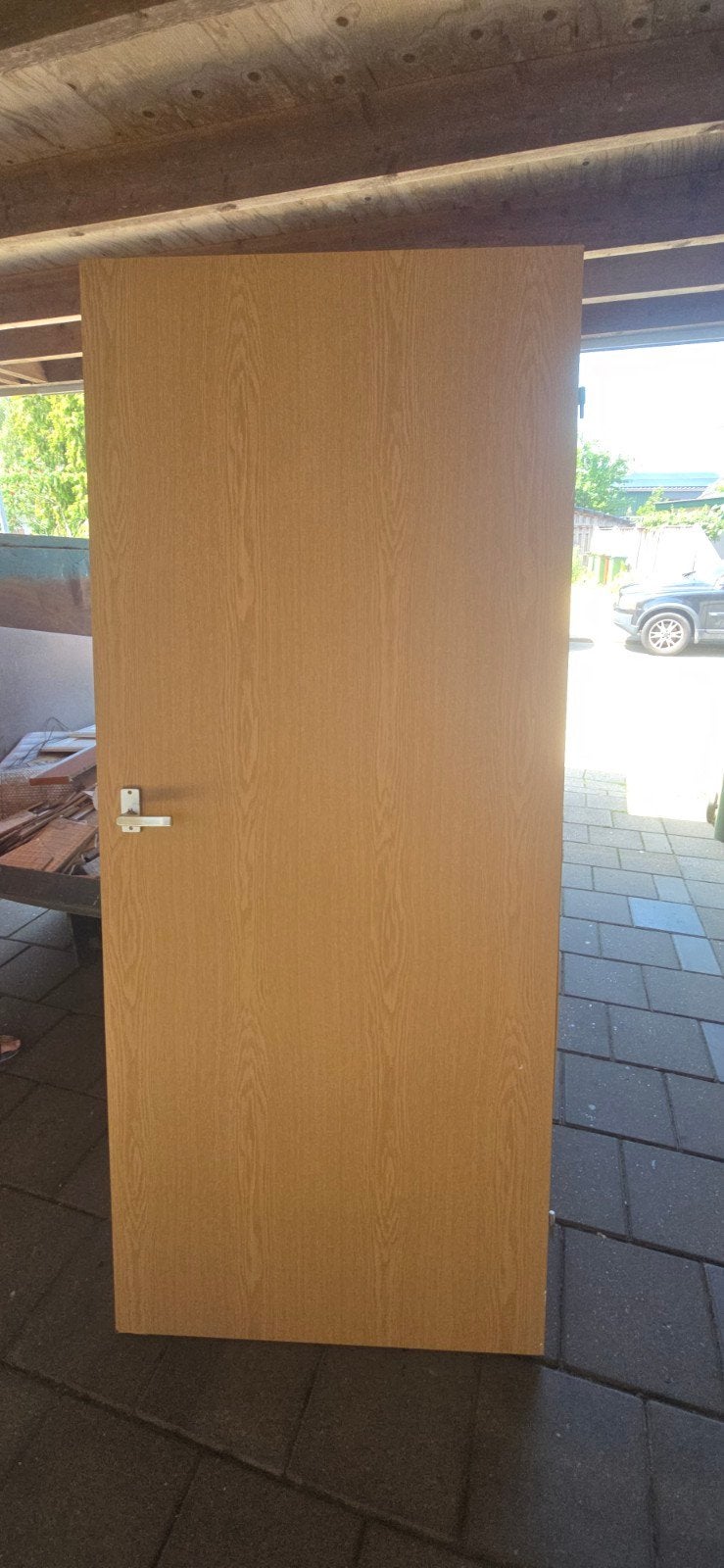 Diverse opdek binnendeuren: wit met glas, wit paneel, hout, Ophalen, Gebruikt, 80 tot 100 cm, Binnendeur