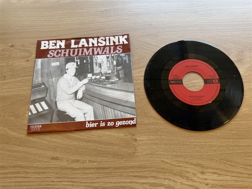 Ben lansink - Schuimwals, Ophalen of Verzenden, Zo goed als nieuw, Nederlandstalig