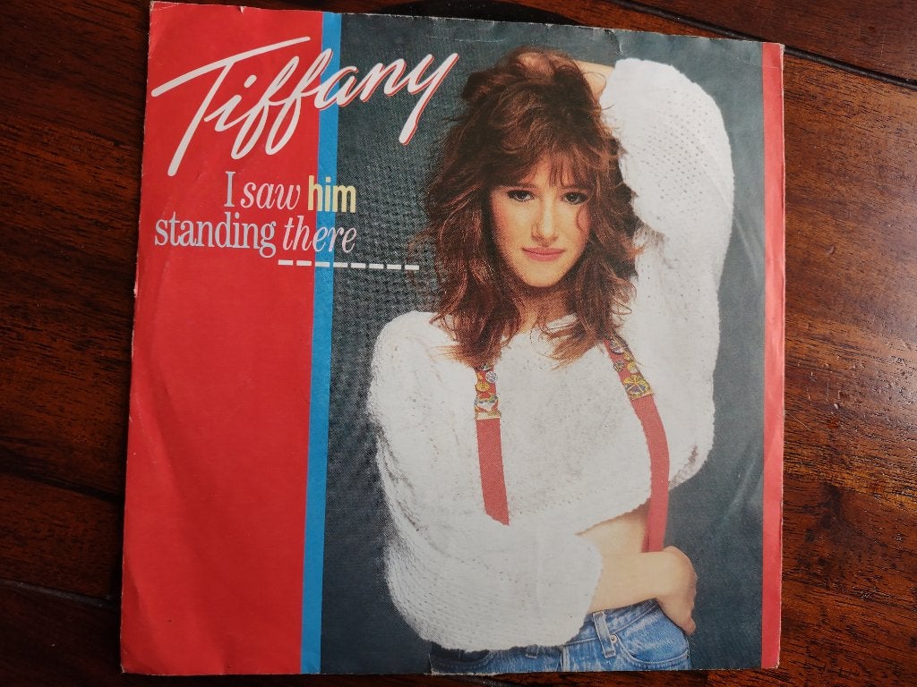 Single - Tiffany - I saw him standing there, Ophalen of Verzenden, Zo goed als nieuw, Dance en House