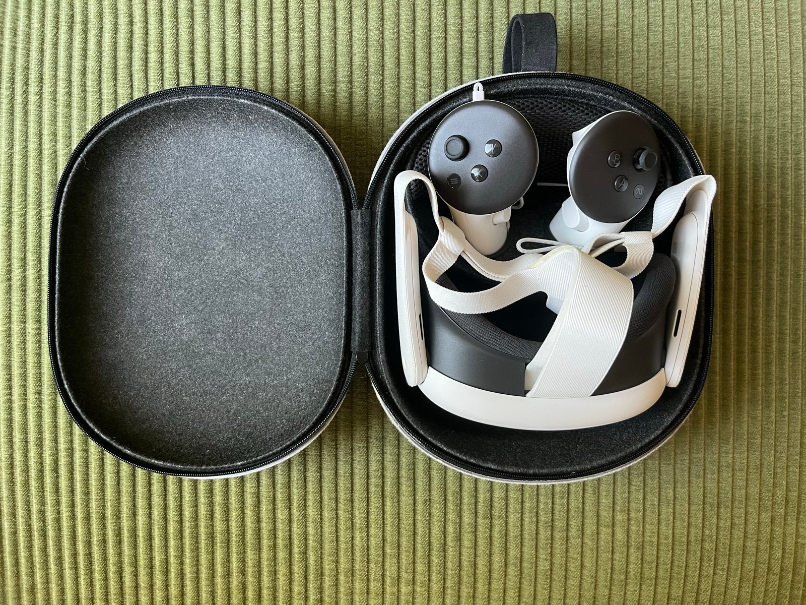 Meta Quest 3 512GB + compacte case (zo goed als nieuw), Ophalen of Verzenden, Zo goed als nieuw, VR-bril, Overige platformen