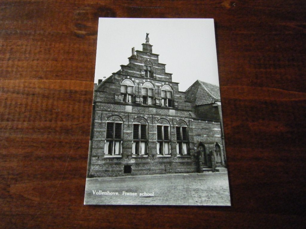 U4 - Vollenhove - Franse School - Mooi/Oud, Verzamelen, Ophalen of Verzenden, 1940 tot 1960, Overijssel