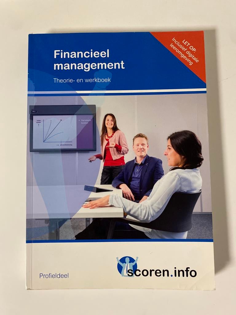 Financieel management mbo theorie werkboek goede staat, Boeken, Ophalen of Verzenden, Zo goed als nieuw, Overige niveaus