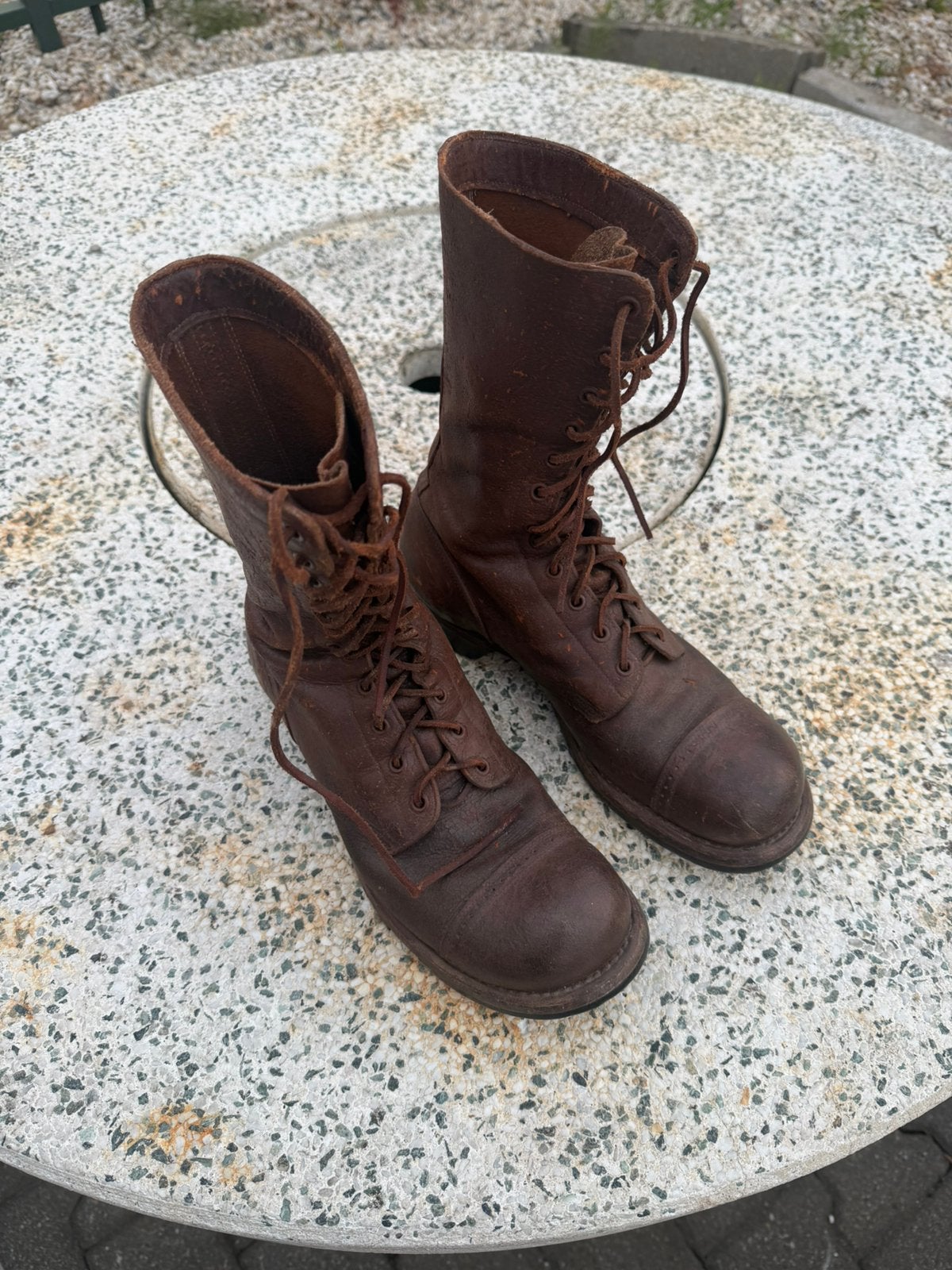 Origineel paar US Paratrooper Jump Boots, Ophalen of Verzenden, Amerika