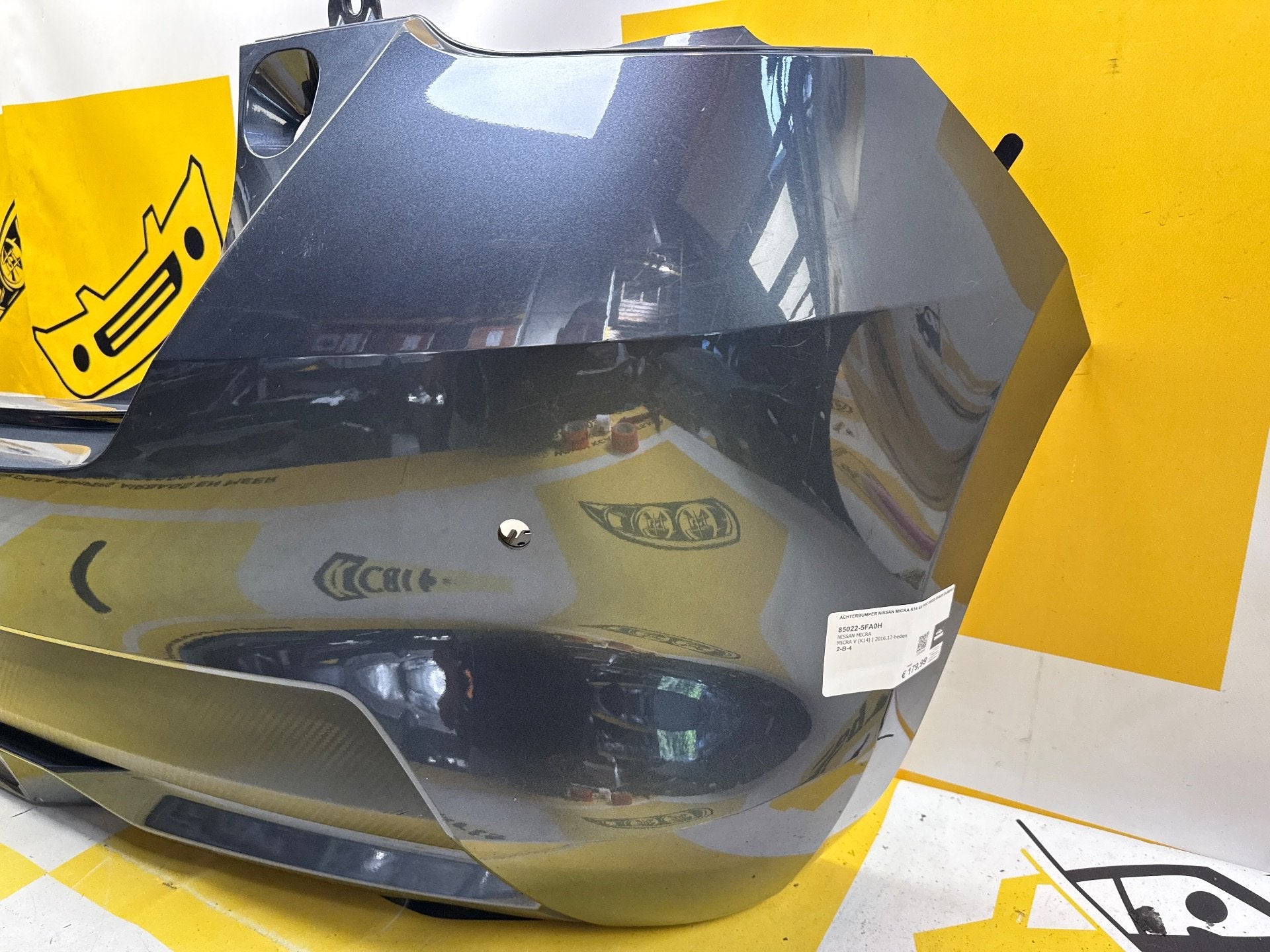 Achterbumper Nissan Micra K14 4X PDC 85022-5FA0H Bumper, Takashima 1-chome 1-1
220-8686  Yokohama, Ophalen of Verzenden, Achter
