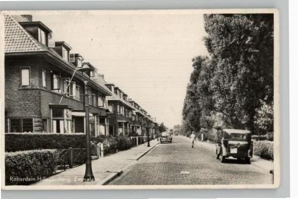 Hillegersberg Emmalaan  st 1956  R135, Verzenden, 1940 tot 1960, Gelopen, Zuid-Holland