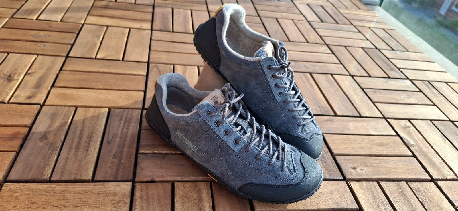 Dog Hammer Terrar Rock Wool Barefoot Schoenen Maat 40, Zo goed als nieuw, Grijs, Dog Hammer, Wandelschoenen