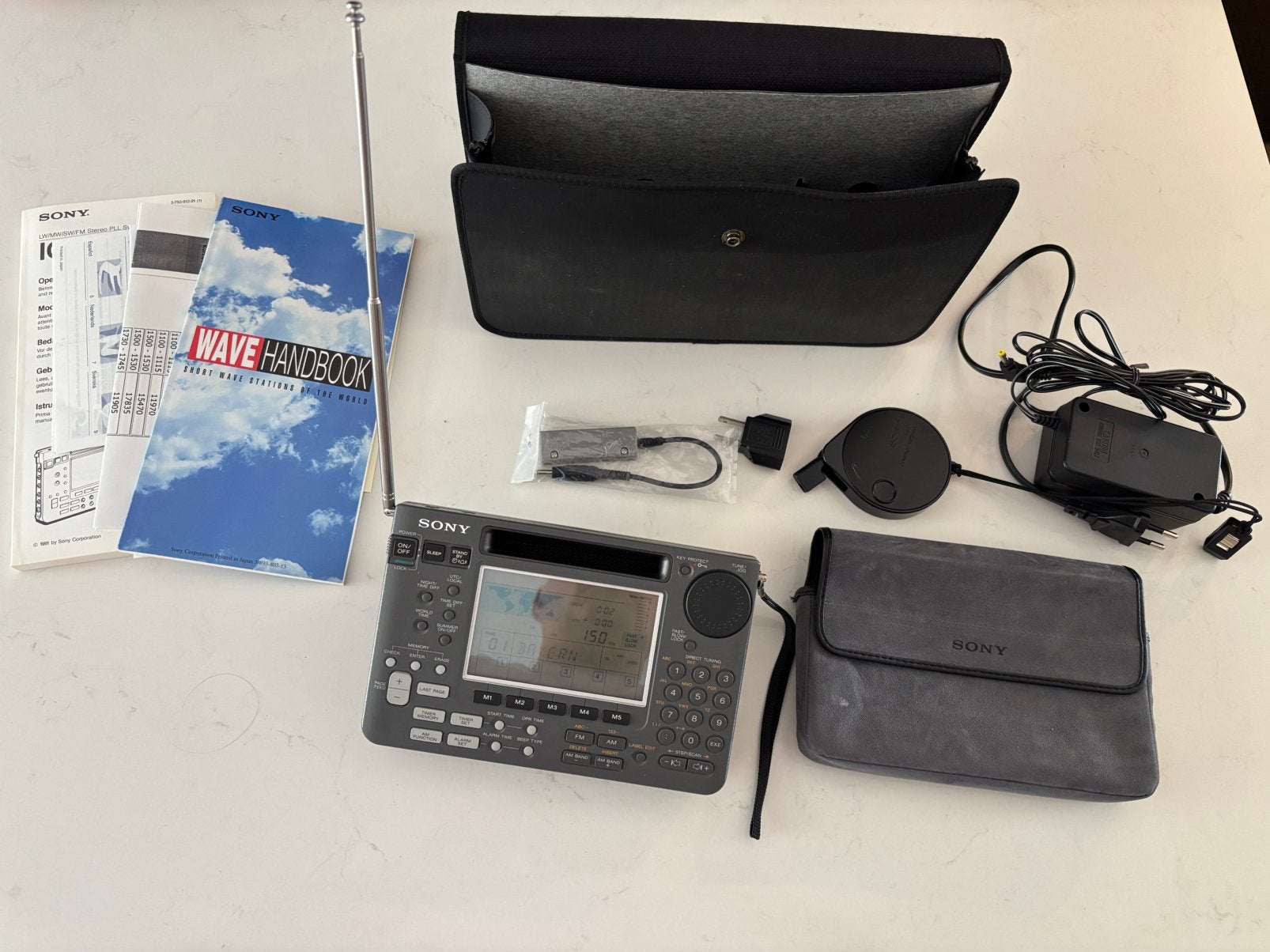 Sony ICF-SW55 compleet, Ophalen, Zo goed als nieuw