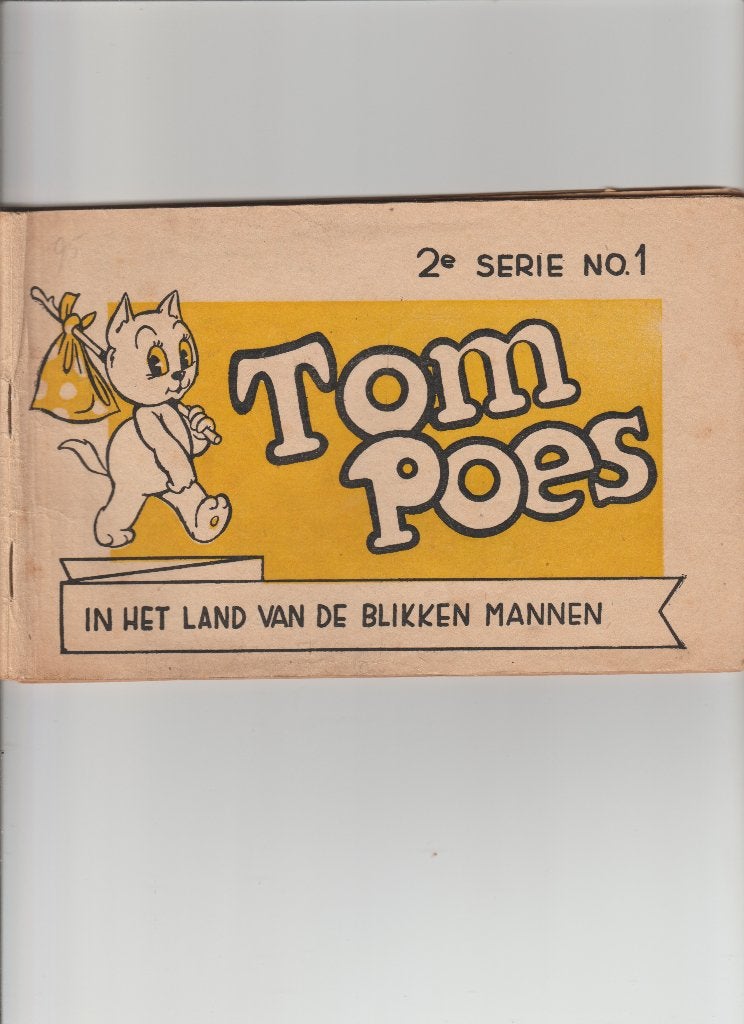 Tom Poes 2e Serie Nr. 1, 2 en 3 - en 4 andere, 7 deeltjes., Gelezen, Marten Toonder, Ophalen of Verzenden, Meerdere stripboeken