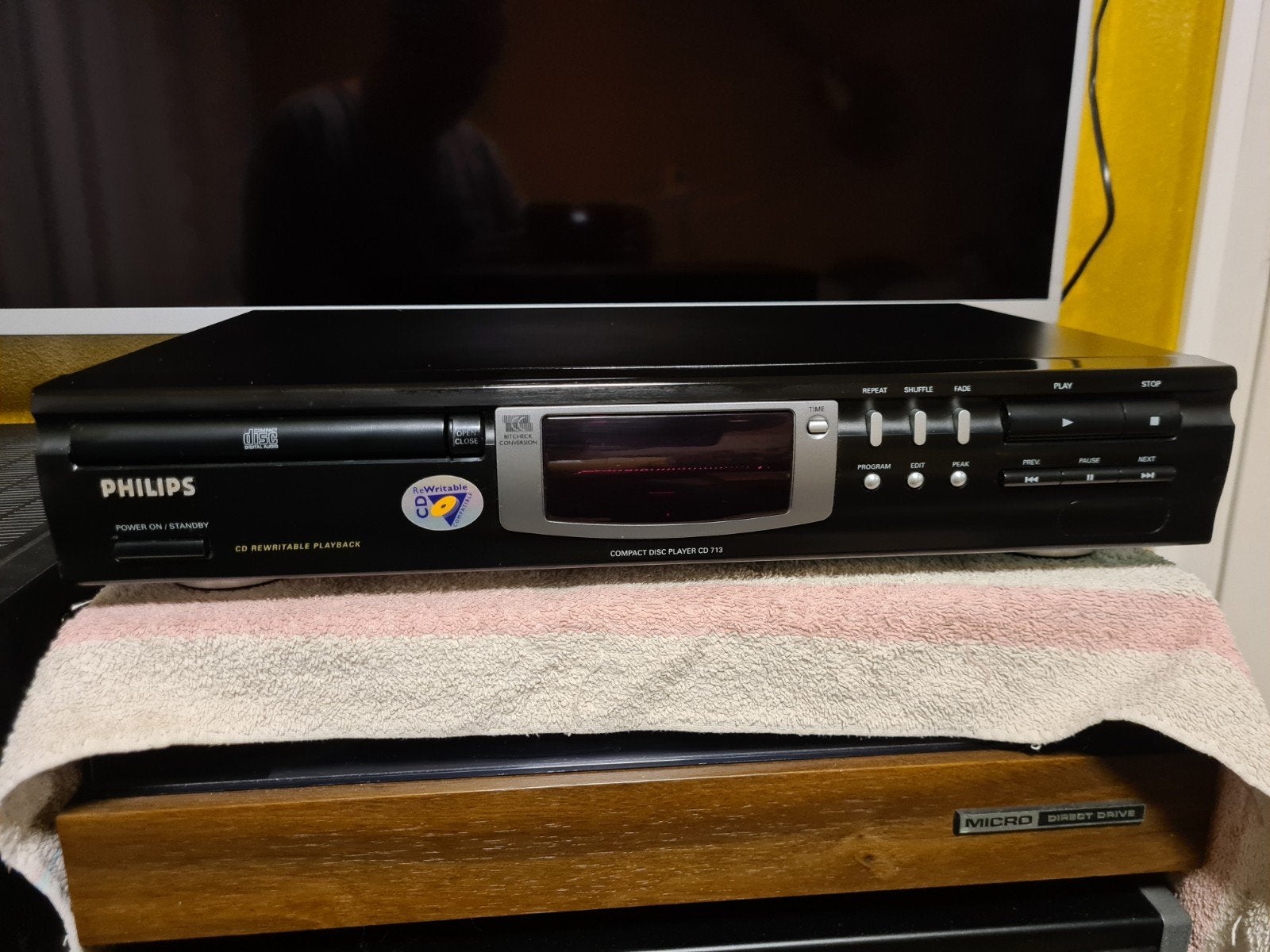 philips CD 713, Ophalen, Zo goed als nieuw, Philips