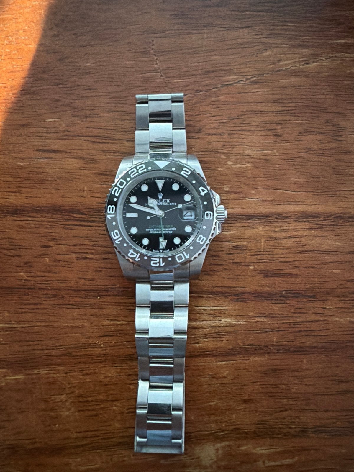 Rolex GMT-Master II 'Batman' (Ref. 116710BLNR), Polshorloge, Ophalen of Verzenden, Zo goed als nieuw, Rolex