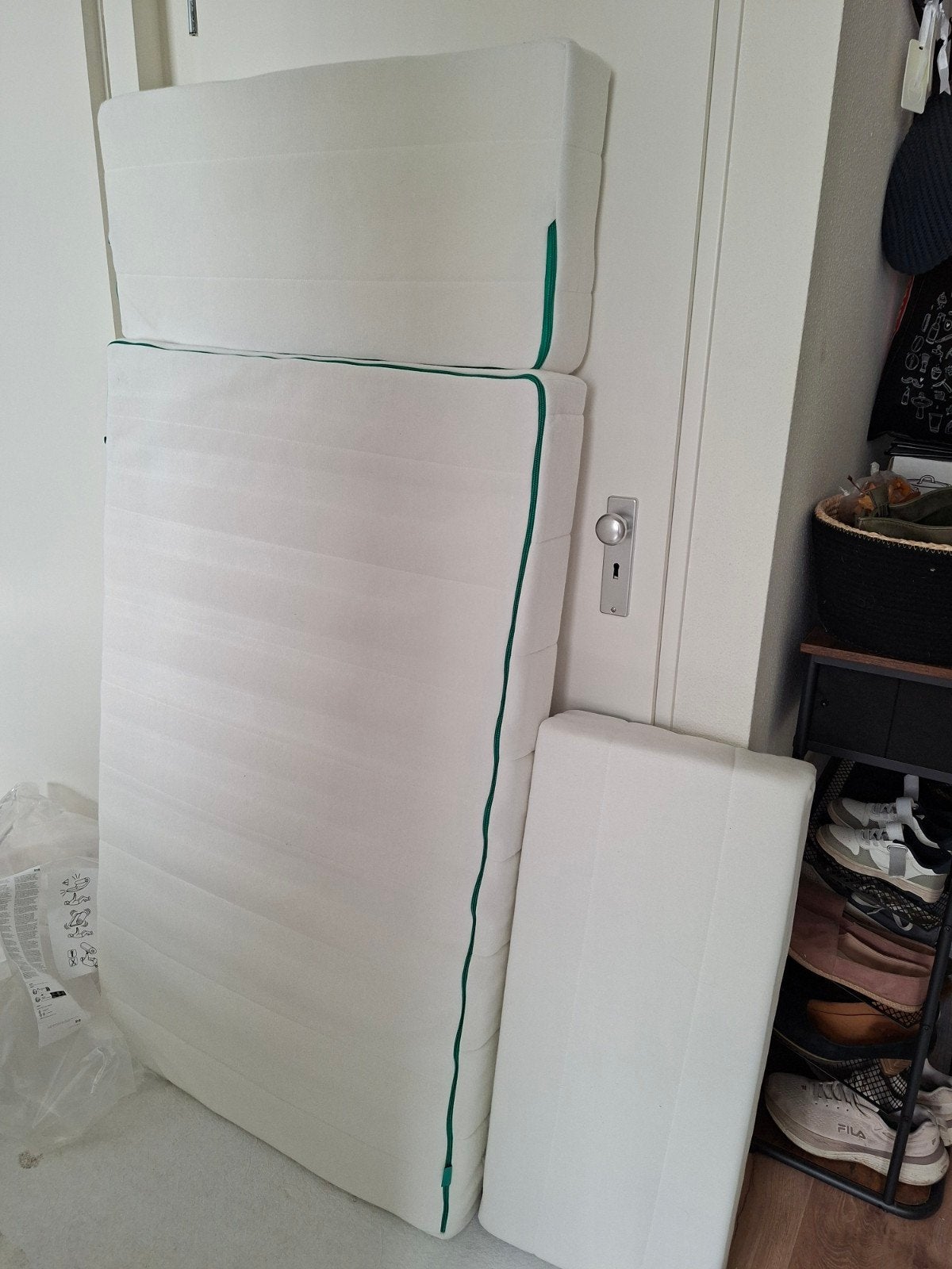 IKEA Meegroeimatras - Zo goed als nieuw, Ophalen, Eenpersoons, Zo goed als nieuw, 80 cm