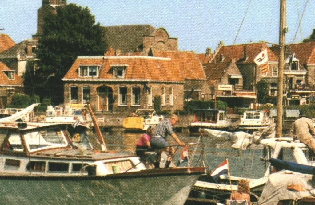 993116 Blokzijl 287 Ov Havenkolk Gelopen met postzegel, Ophalen of Verzenden, 1980 tot heden, Gelopen, Overijssel