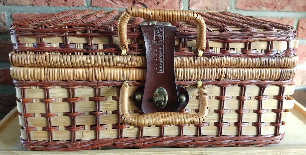 picknick mand gevuld 4-persoons, volgnr 21, Ophalen of Verzenden, Nieuw